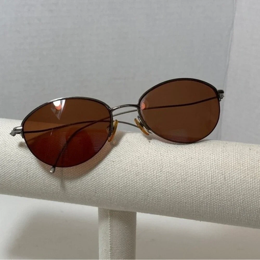 Perry Ellis Sunglass Half-Frames Stylish Cats Eye Wire Arms